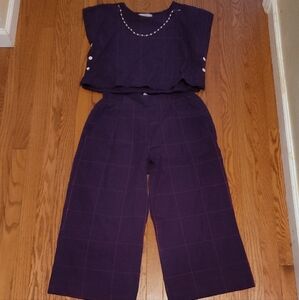 Women's Purple Jumpsuit